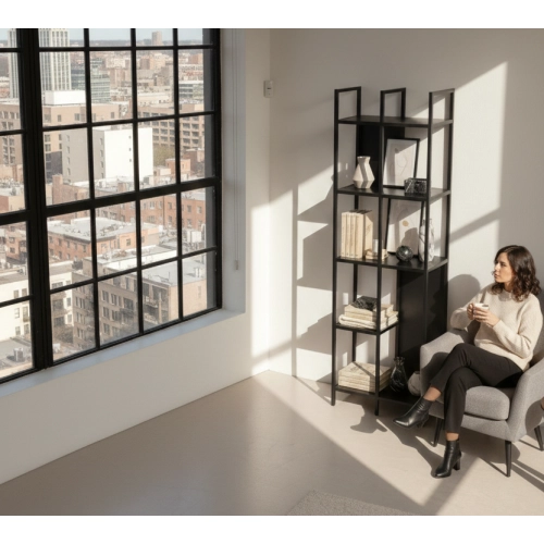 REGAŁ NA KSIĄŻKI METALOWE  RNK-132